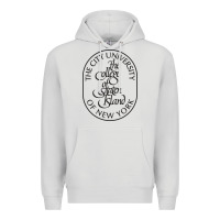 Dove Grey College Of Staten Island Premium Hoodie - linhVisuals