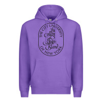 Purple College Of Staten Island Premium Hoodie - linhVisuals