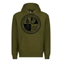 Army Green Csu Dominguez Hills Premium Hoodie - linhVisuals