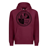 Burgundy Csu Dominguez Hills Premium Hoodie - linhVisuals
