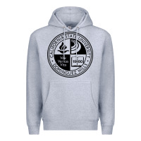 Heather Grey Csu Dominguez Hills Premium Hoodie - linhVisuals