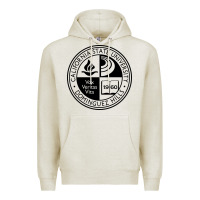 Oatmeal Heather Csu Dominguez Hills Premium Hoodie - linhVisuals