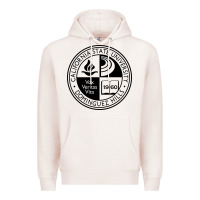 Pale Pink Csu Dominguez Hills Premium Hoodie - linhVisuals