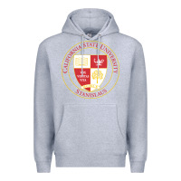 Heather Grey Csu Stanislaus Premium Hoodie - linhVisuals