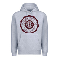 Heather Grey Eastern Kentucky University Premium Hoodie - linhVisuals