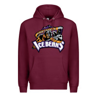 Burgundy knoxville ice bears Premium Hoodie - linhVisuals