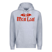 Heather Grey MEAT LOAF Premium Hoodie - linhVisuals