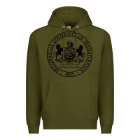 Army Green Millersville University Premium Hoodie - linhVisuals