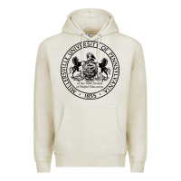 Oatmeal Heather Millersville University Premium Hoodie - linhVisuals