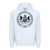 White Millersville University Premium Hoodie - linhVisuals