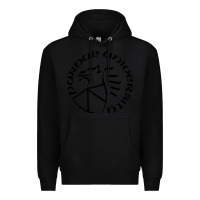 Black Purdue University Premium Hoodie - linhVisuals
