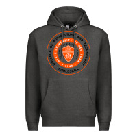 Charcoal Heather Suny Cobleskill Premium Hoodie - linhVisuals
