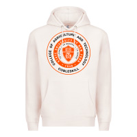 Pale Pink Suny Cobleskill Premium Hoodie - linhVisuals