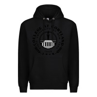 Black Suny Cortland Premium Hoodie - linhVisuals