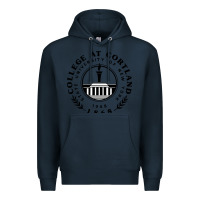 Navy Suny Cortland Premium Hoodie - linhVisuals