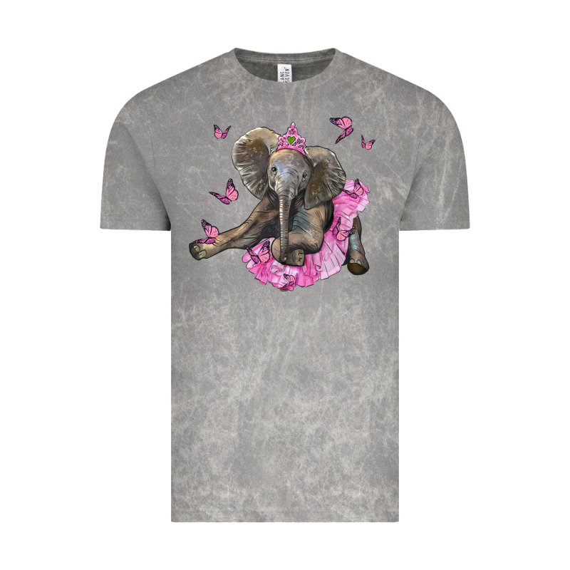 Baby Elephant With Tutu Vintage Tee by LillyAllenDesigns | Teevron