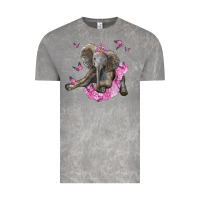 Cloud Rock baby elephant with tutu Vintage Tee - LillyAllenDesigns