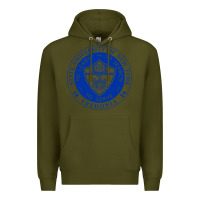 Army Green Suny Fredonia Premium Hoodie - linhVisuals