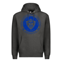 Charcoal Heather Suny Fredonia Premium Hoodie - linhVisuals