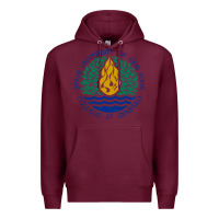 Burgundy Suny Geneseo Premium Hoodie - linhVisuals