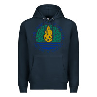 Navy Suny Geneseo Premium Hoodie - linhVisuals