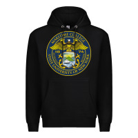 Black Suny Maritime Full Color Premium Hoodie - linhVisuals