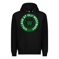 Black Suny Old Westbury Premium Hoodie - linhVisuals