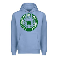 Colony Blue Suny Old Westbury Premium Hoodie - linhVisuals