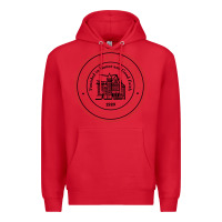 Red Suny Oneonta Premium Hoodie - linhVisuals