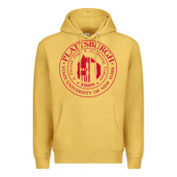 Antique Gold Suny Plattsburgh Premium Hoodie - linhVisuals