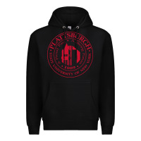 Black Suny Plattsburgh Premium Hoodie - linhVisuals
