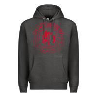 Charcoal Heather Suny Plattsburgh Premium Hoodie - linhVisuals
