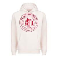 Pale Pink Suny Plattsburgh Premium Hoodie - linhVisuals