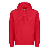 Red Suny Plattsburgh Premium Hoodie - linhVisuals