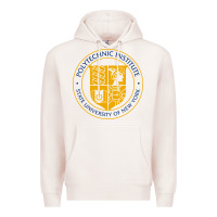 Pale Pink Suny Polytechnic Institute Premium Hoodie - linhVisuals