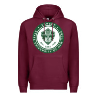 Burgundy Suny Oswego Premium Hoodie - linhVisuals