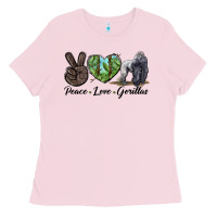 Peace Love Gorillas Ladies Tee | Teevron