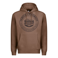Chestnut Temple University Premium Hoodie - linhVisuals