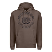 Coffee Temple University Premium Hoodie - linhVisuals