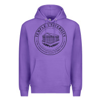 Purple Temple University Premium Hoodie - linhVisuals