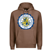 Chestnut University Of Akron Premium Hoodie - linhVisuals