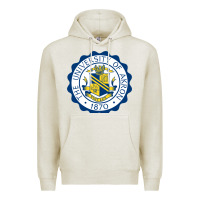 Oatmeal Heather University Of Akron Premium Hoodie - linhVisuals