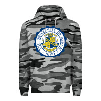 Slate Camo University Of Akron Premium Hoodie - linhVisuals