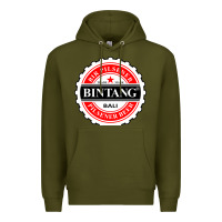 Army Green beer bintang bali 2022 Premium Hoodie - linhVisuals