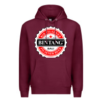 Burgundy beer bintang bali 2022 Premium Hoodie - linhVisuals