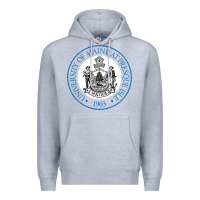 Heather Grey University Of Maine At Presque Isle Premium Hoodie - linhVisuals
