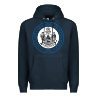 Navy University Of Maine At Presque Isle Premium Hoodie - linhVisuals