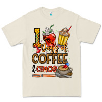 Bone 100. Days Of Coffee  Chaos Premium Tee - CowhideDigitalArt