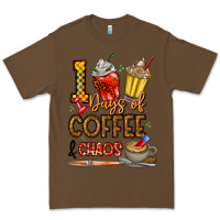 Cacao 100. Days Of Coffee  Chaos Premium Tee - CowhideDigitalArt