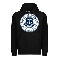 Black University Of Rhode Island Premium Hoodie - linhVisuals